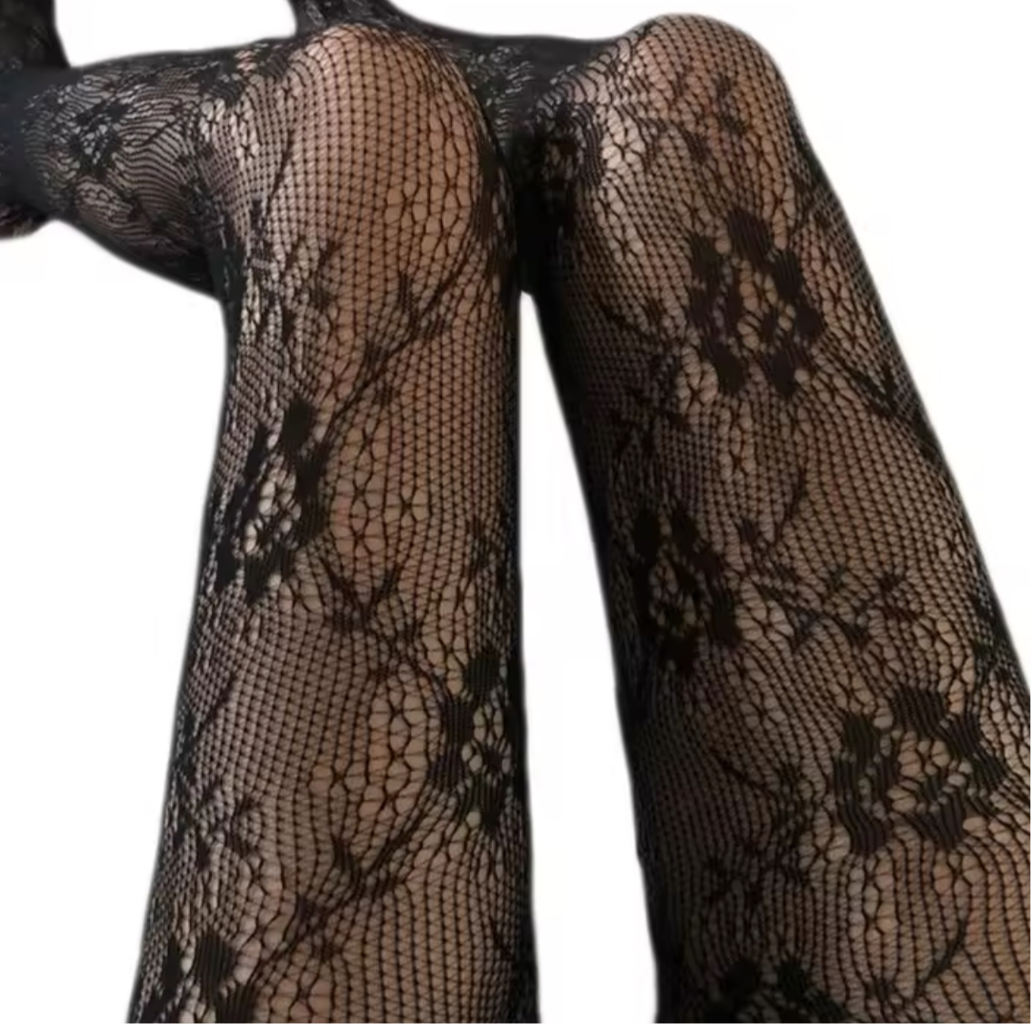 Black Lace Tights