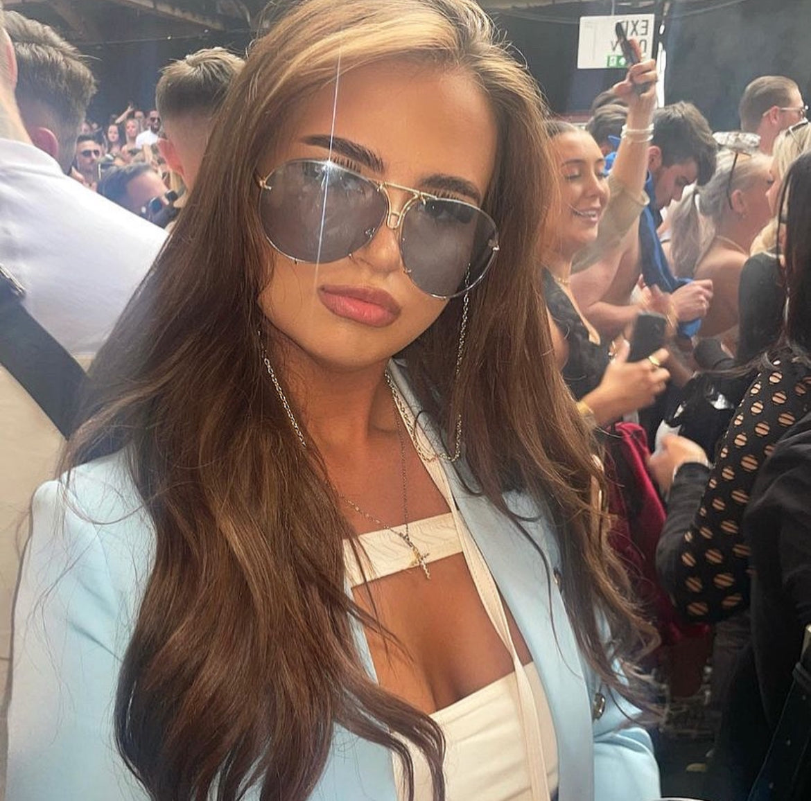 ‘PiPi ’ Oversized Sunglasses