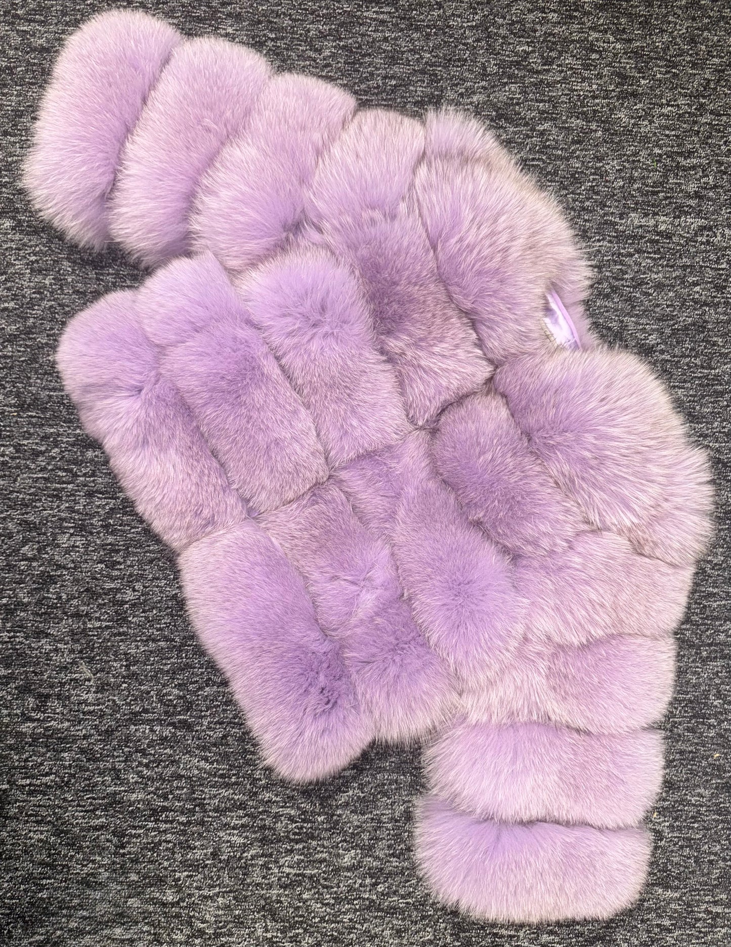 ‘Lilac’ Mini’s Premium Fox Fur Age 7/8/9 (IN STOCK - 1 Day Delivery)