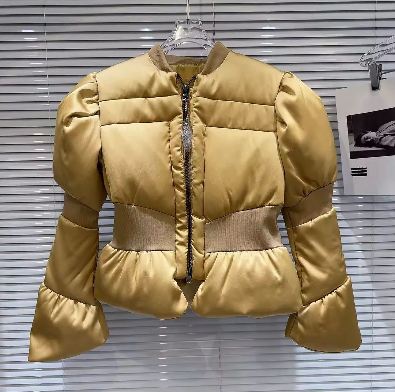 ‘Nellie’ Structured Puffer Jacket