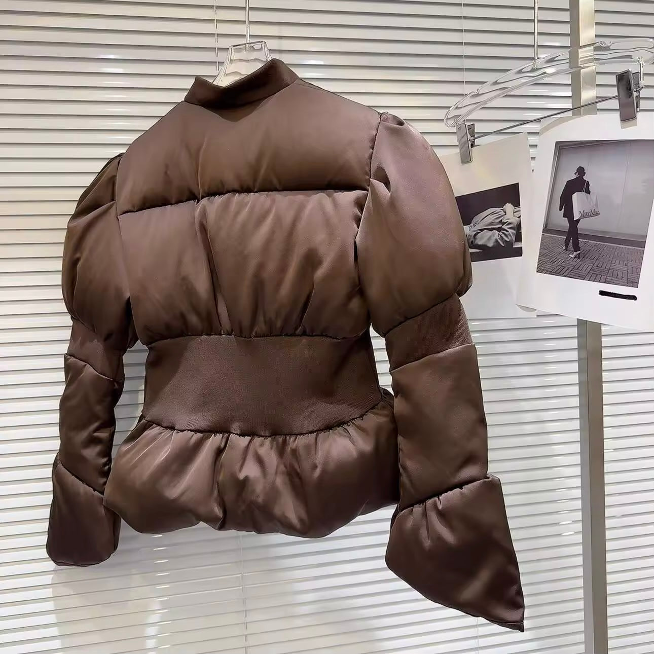 ‘Nellie’ Structured Puffer Jacket