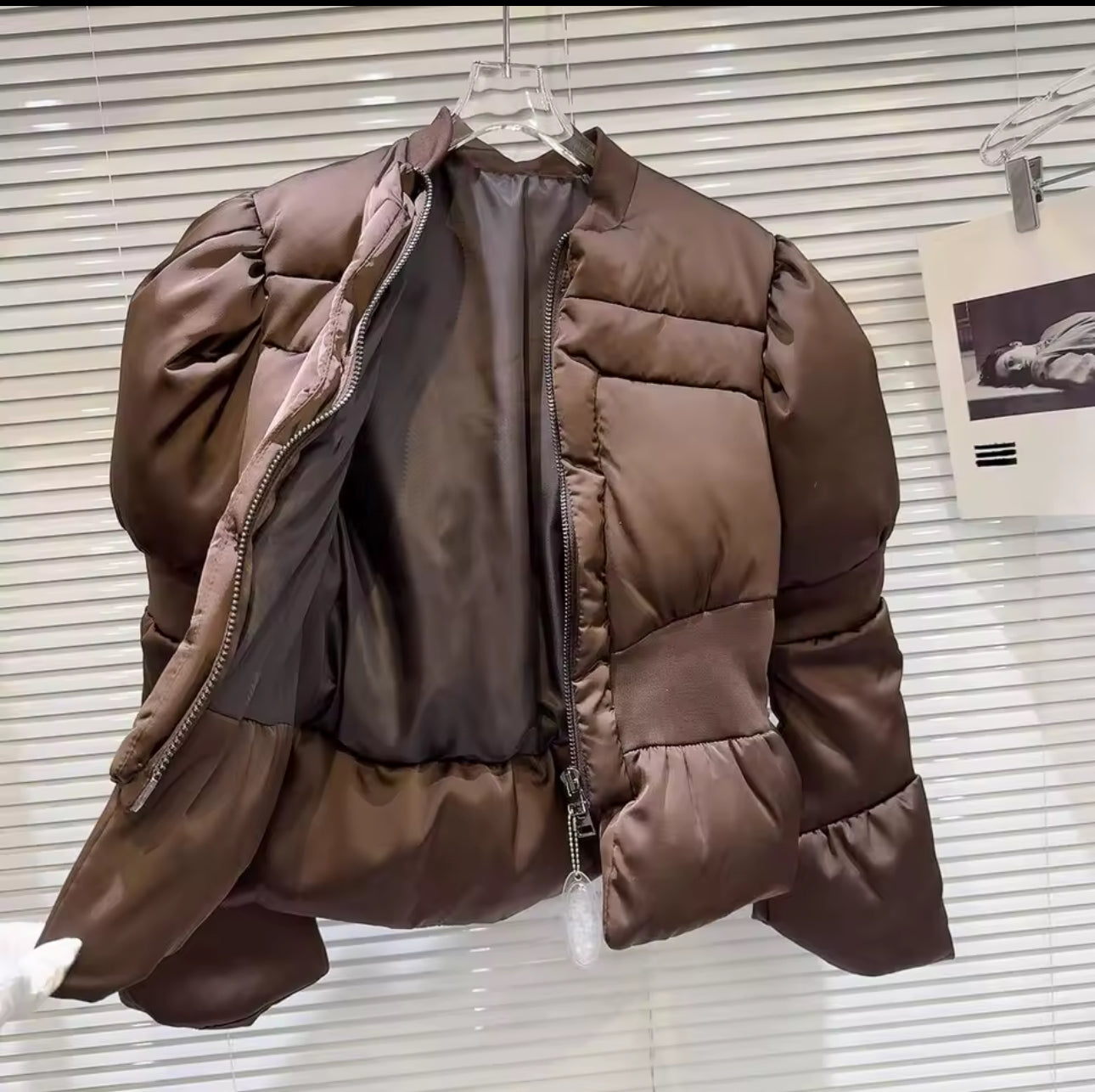 ‘Nellie’ Structured Puffer Jacket