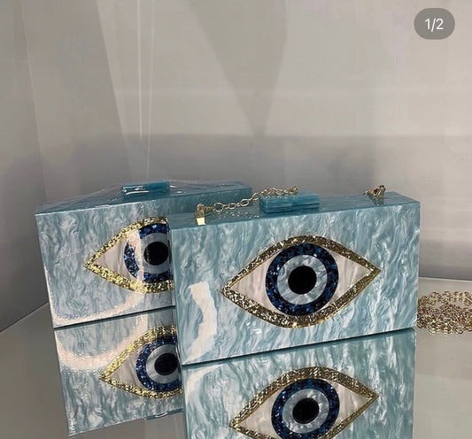 ‘Only Eyes For You’ Evil Eye Chain Bag