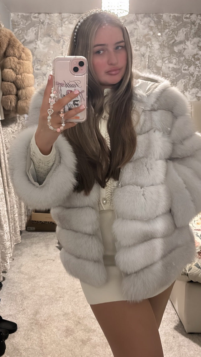 Long Premium Real Fur Coats