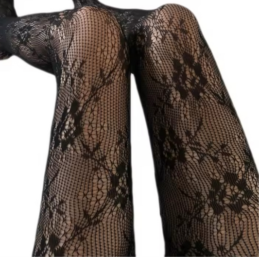 Black Lace Tights