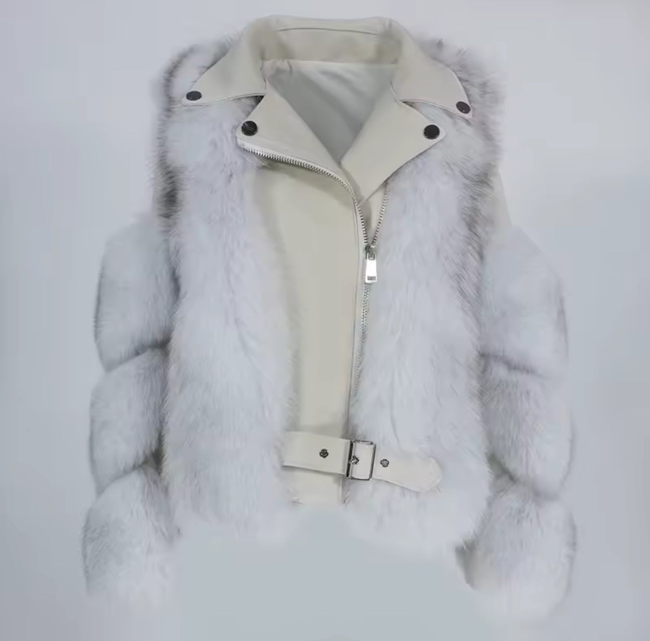 Leather X Fox Fur Jackets