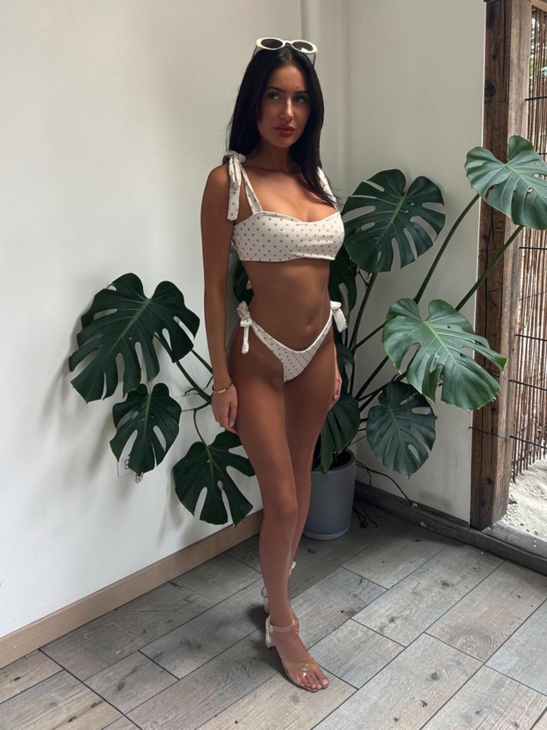 The Celine Polka Bikini Set