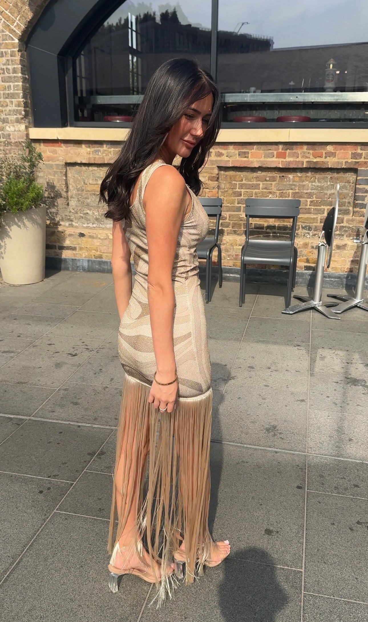 The Golden Auvea Tassel Dress