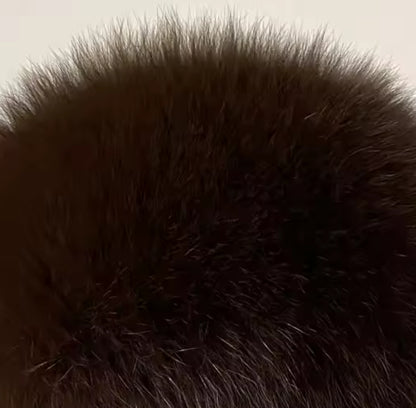 Fox Fur Headband [2/3 Week Delivery]