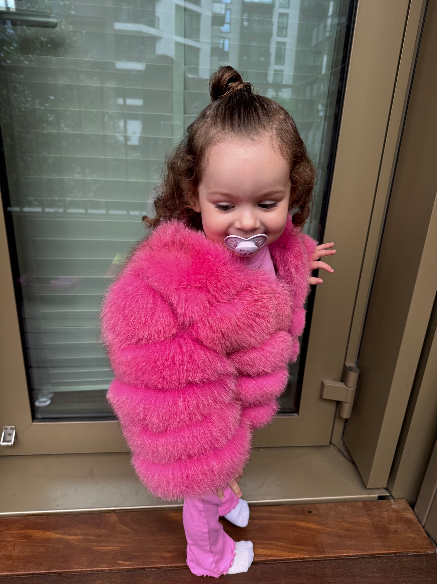 Mini’s Premium Fox Fur Coats ‘Bright Colours’ (10/18 Day Delivery)