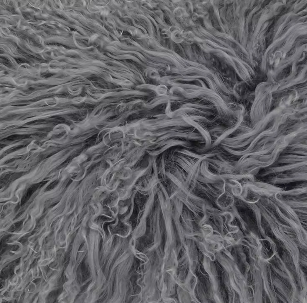 ‘Mina’ Mongolian Lamb Fur Coat (8/10 Days Delivery)