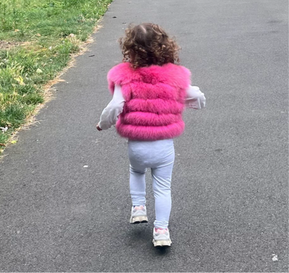 Mini’s Premium Fox Fur Coats ‘Bright Colours’ (10/18 Day Delivery)
