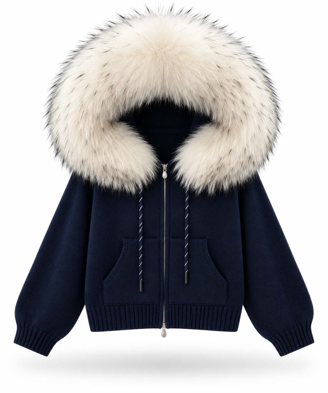 Real Raccoon Fur Hoodies