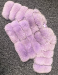‘Purple’ Mini’s Premium Fox Fur Age 7/8/9 (IN STOCK - 1 Day Delivery)