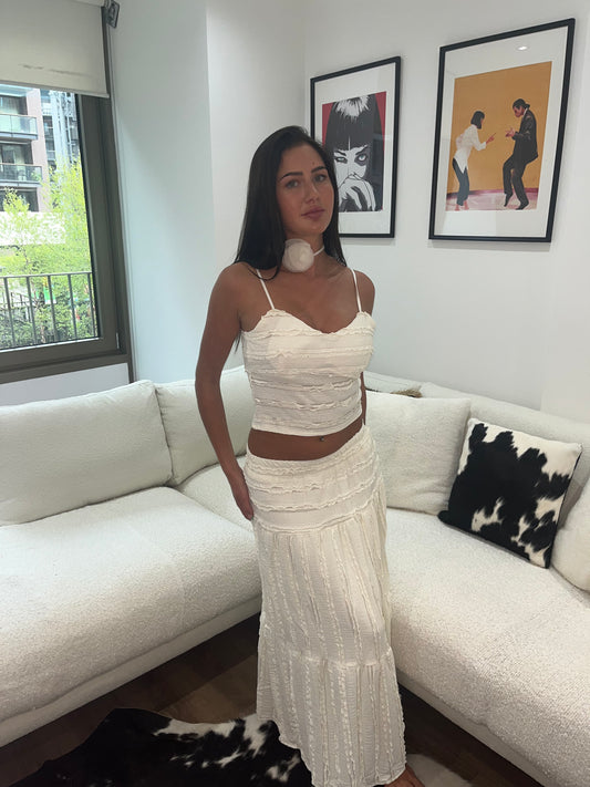 ‘Verity’ Crochet Maxi Co-Ord