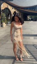 The Golden Auvea Tassel Dress