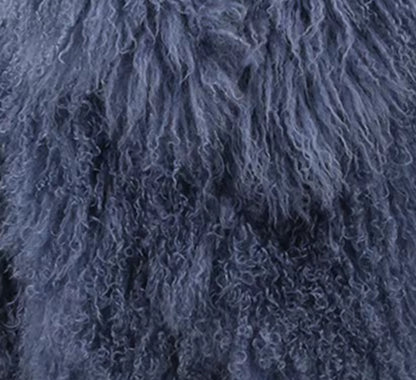 ‘Mina’ Mongolian Lamb Fur Coat (8/10 Days Delivery)