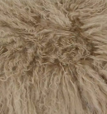 ‘Mina’ Mongolian Lamb Fur Coat (8/10 Days Delivery)