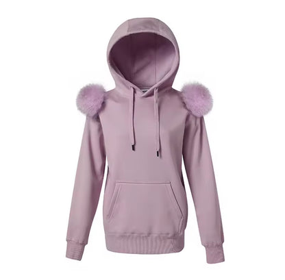 ‘Elara’ Real Fox Fur Jumper