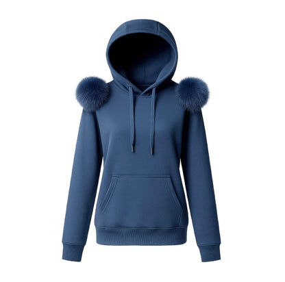 ‘Elara’ Real Fox Fur Jumper