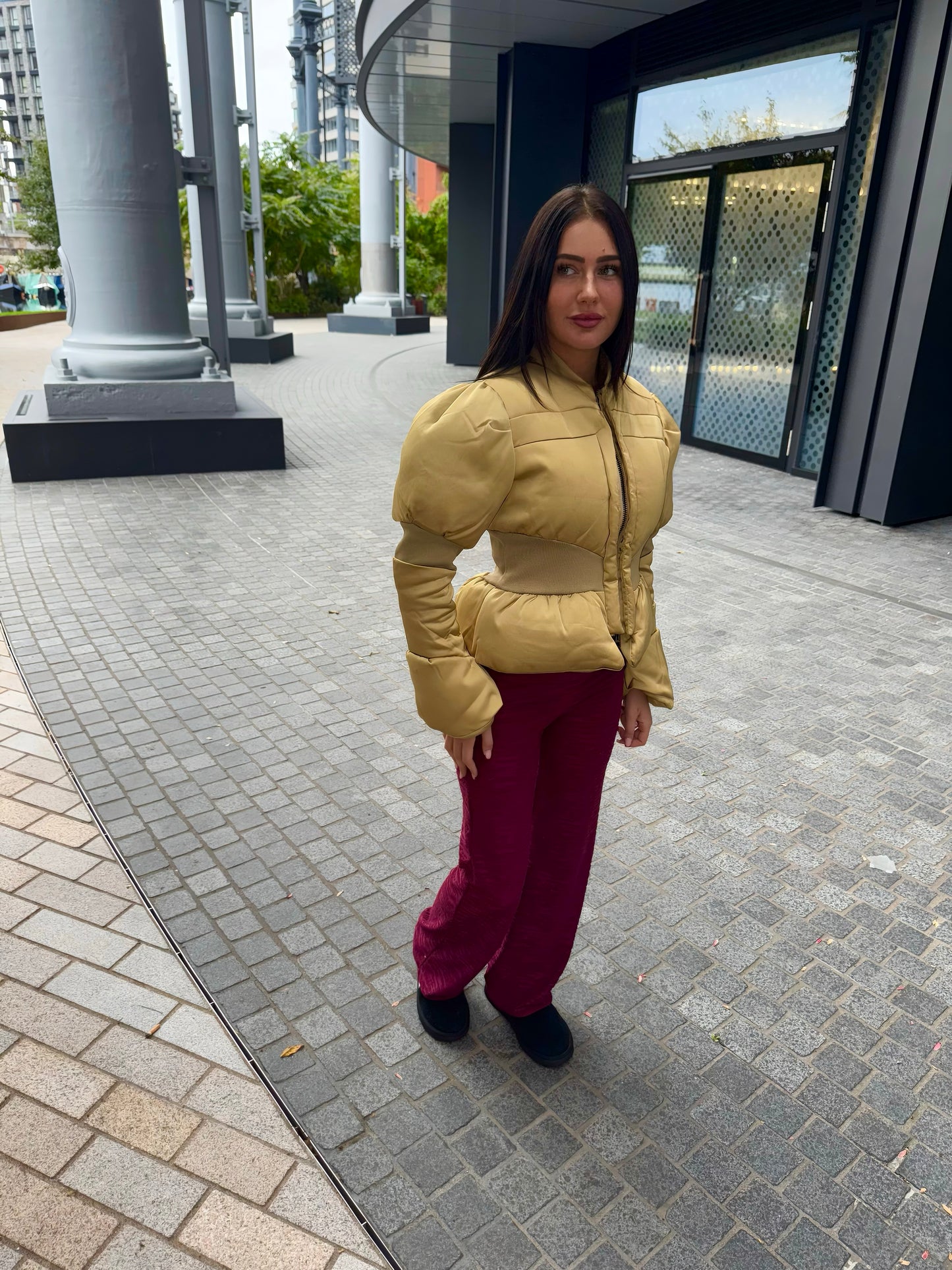 ‘Nellie’ Structured Puffer Jacket