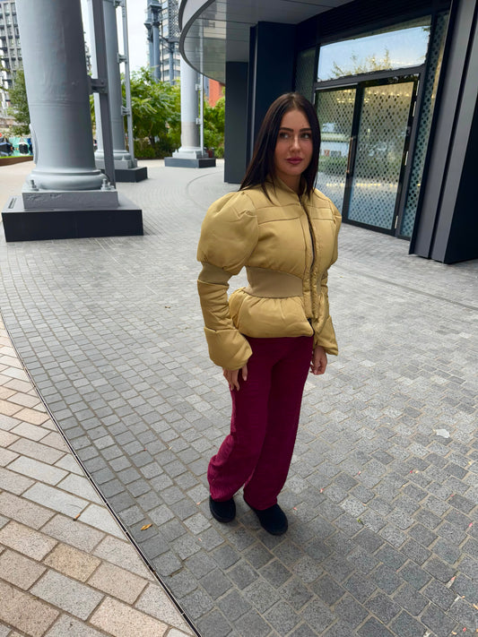 ‘Nellie’ Structured Puffer Jacket
