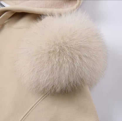 ‘Elara’ Real Fox Fur Jumper