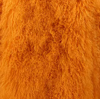 ‘Mina’ Mongolian Lamb Fur Coat (8/10 Days Delivery)