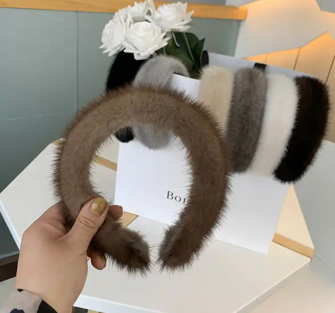 Real Fur Headbands