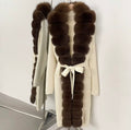 The Fox Fur Cashmere Cardigan